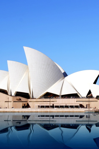 Обои Sydney Opera House 320x480