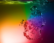 Sfondi Rainbow Water 220x176