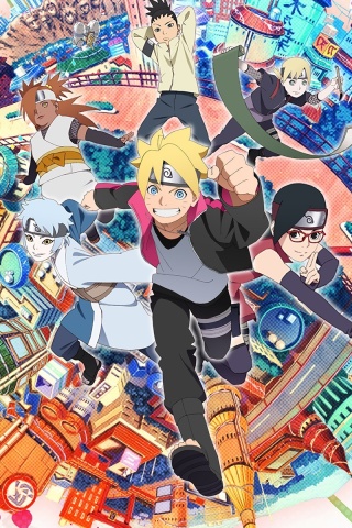 Naruto boruto sarada mitsuki screenshot #1 320x480