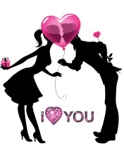 Screenshot №1 pro téma I Love You 176x220