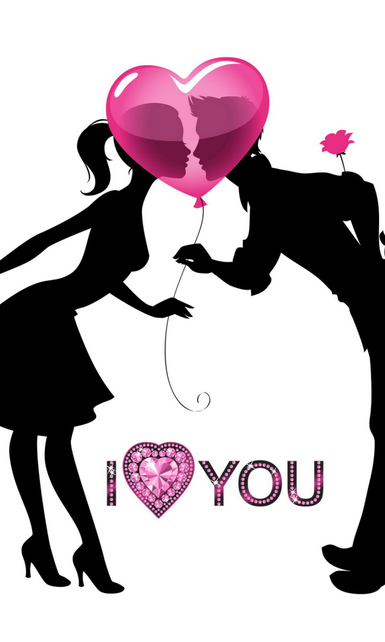 Screenshot №1 pro téma I Love You 768x1280