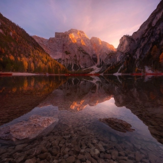 Mountain Lake - Obrázkek zdarma pro 208x208