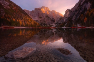 Mountain Lake - Obrázkek zdarma pro Samsung Galaxy S6 Active
