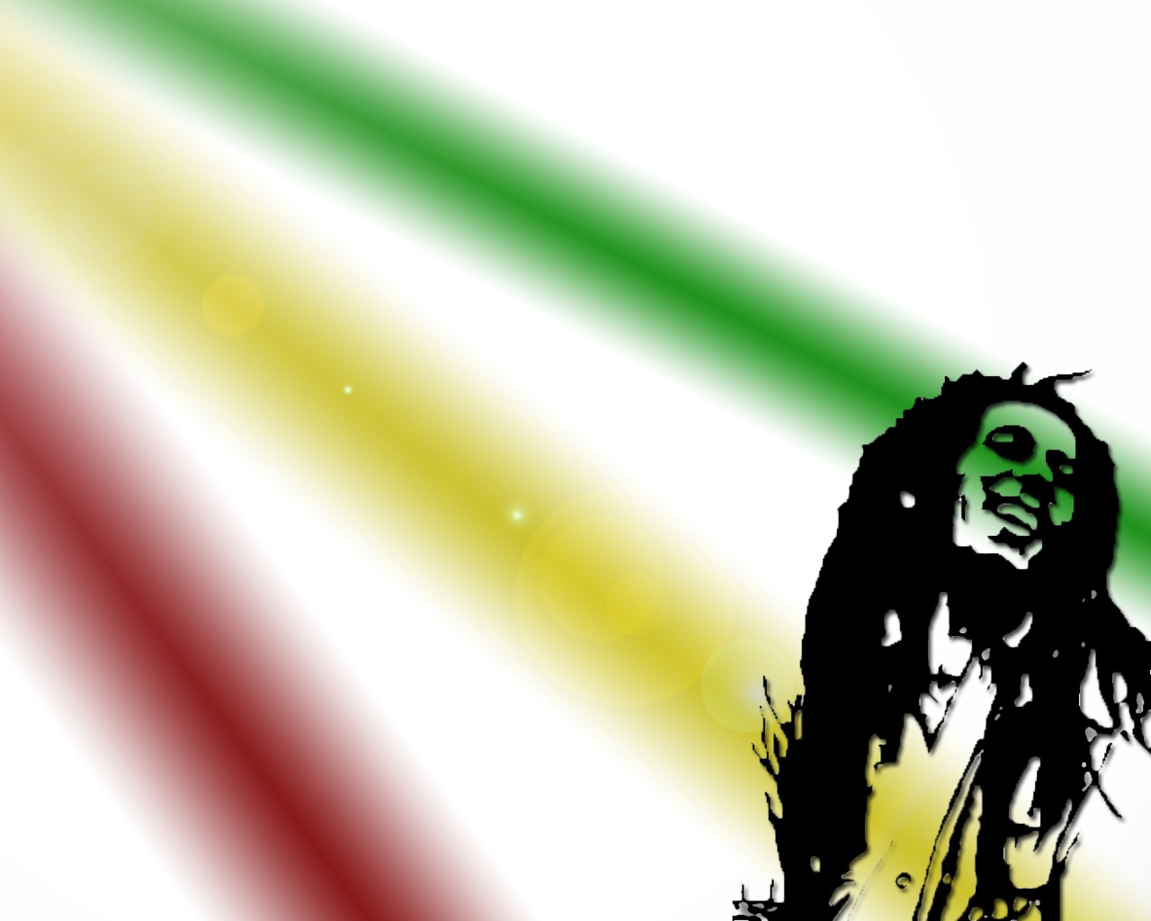 Das Bob Marley Wallpaper 1280x1024