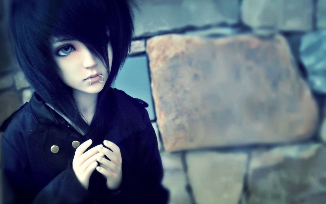 Das Emo Doll Wallpaper 1280x800