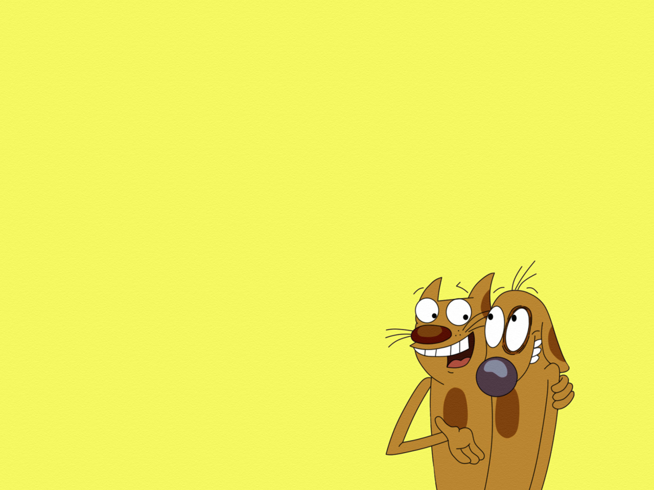 Das CatDog Cartoon Heroes Wallpaper 1280x960