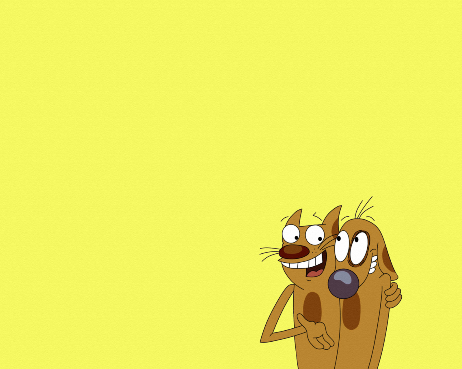 Das CatDog Cartoon Heroes Wallpaper 1600x1280