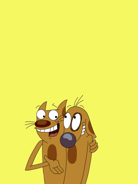 CatDog Cartoon Heroes wallpaper 480x640