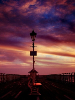 Pier Into The Dawn screenshot #1 240x320