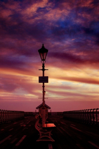 Pier Into The Dawn screenshot #1 320x480