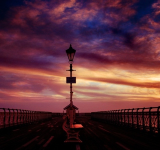 Pier Into The Dawn Background for 208x208