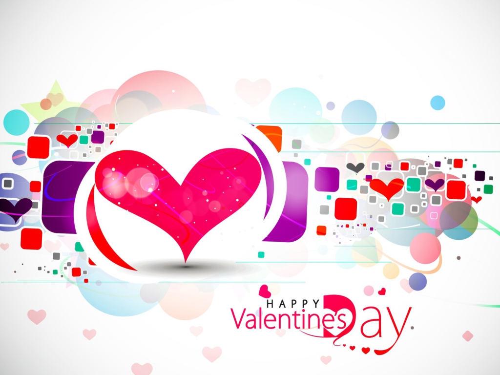 Screenshot №1 pro téma Happy Valentine's Day 1024x768