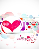 Fondo de pantalla Happy Valentine's Day 128x160