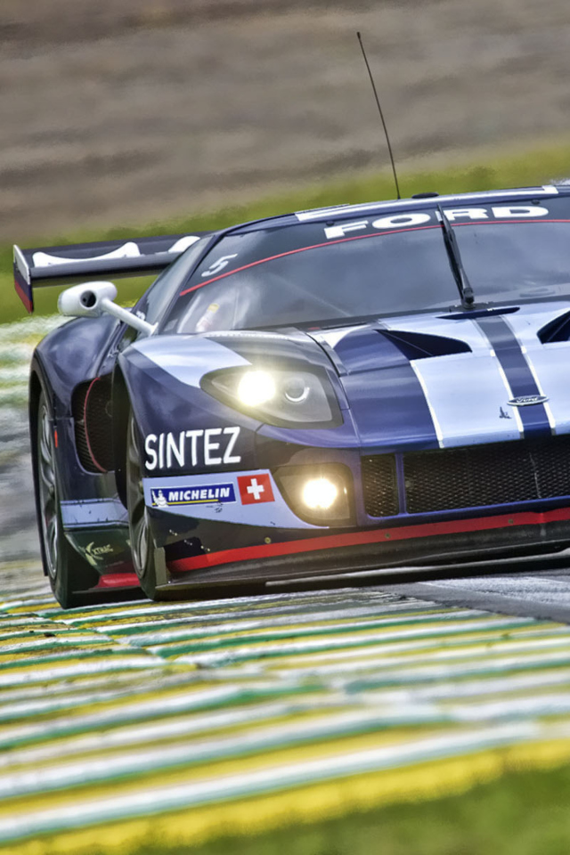 Sfondi Ford GT FIA GT1 640x960