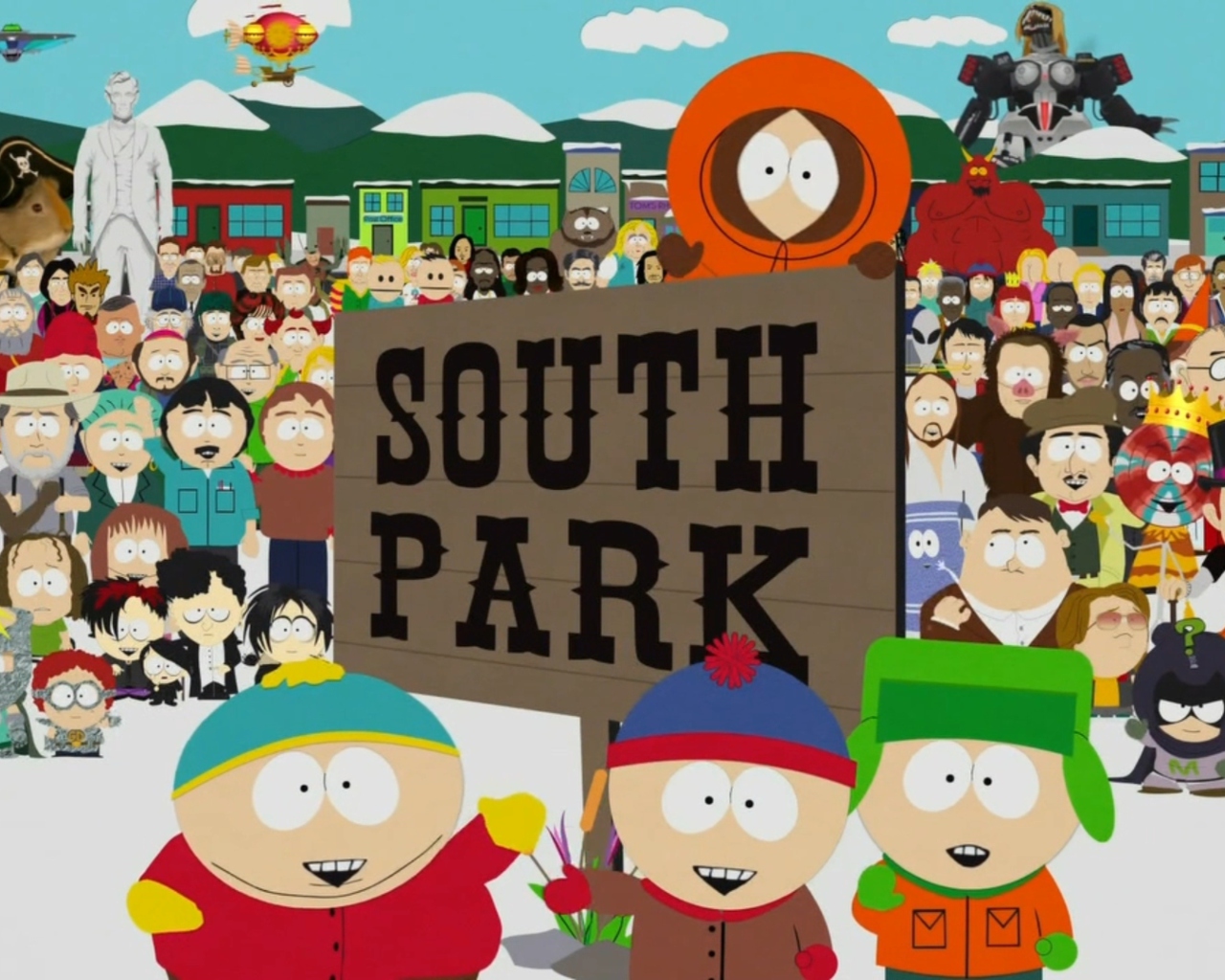 Screenshot №1 pro téma South Park 1280x1024