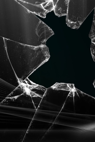 Screenshot №1 pro téma Broken Glass 320x480