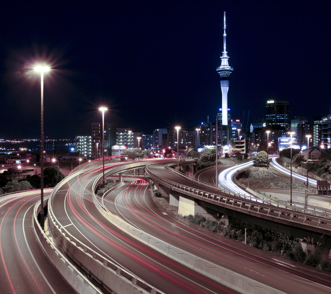 Highways At Night wallpaper 1080x960