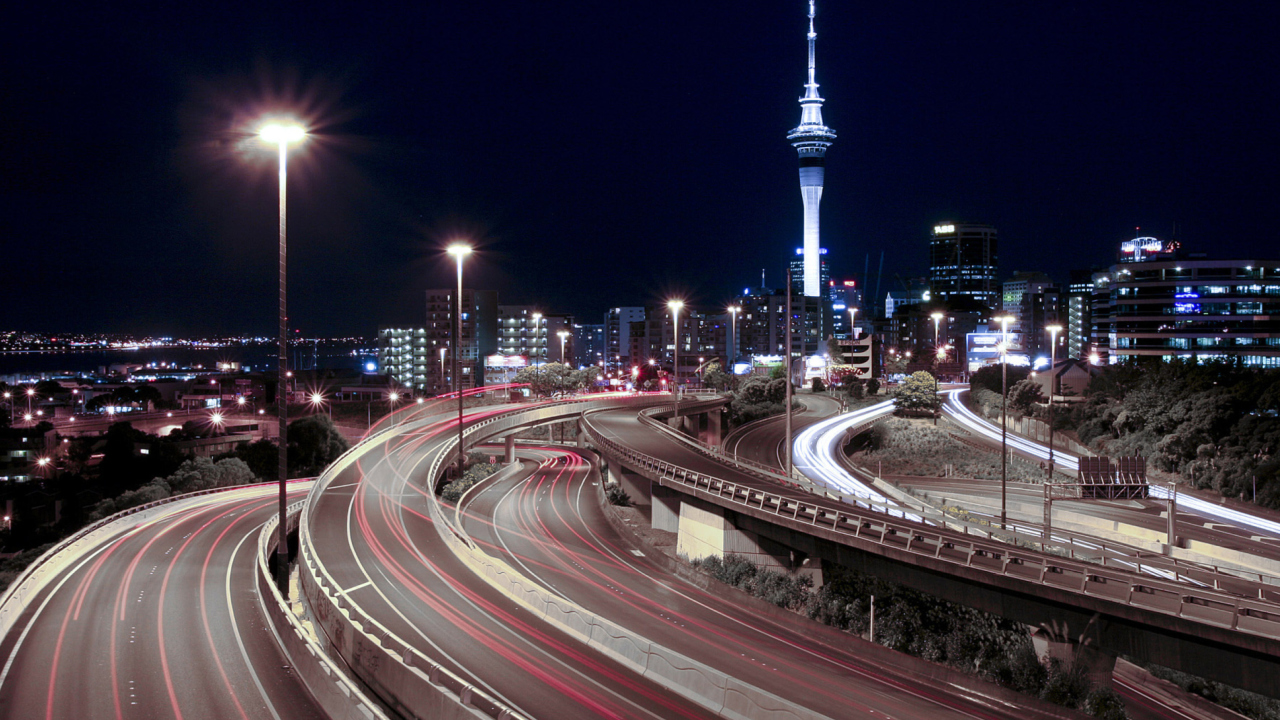 Highways At Night screenshot #1 1280x720