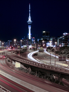Highways At Night screenshot #1 240x320