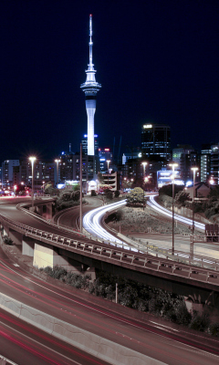 Highways At Night screenshot #1 240x400