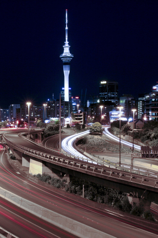 Highways At Night screenshot #1 320x480