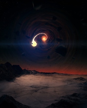 Black Hole Scene screenshot #1 176x220