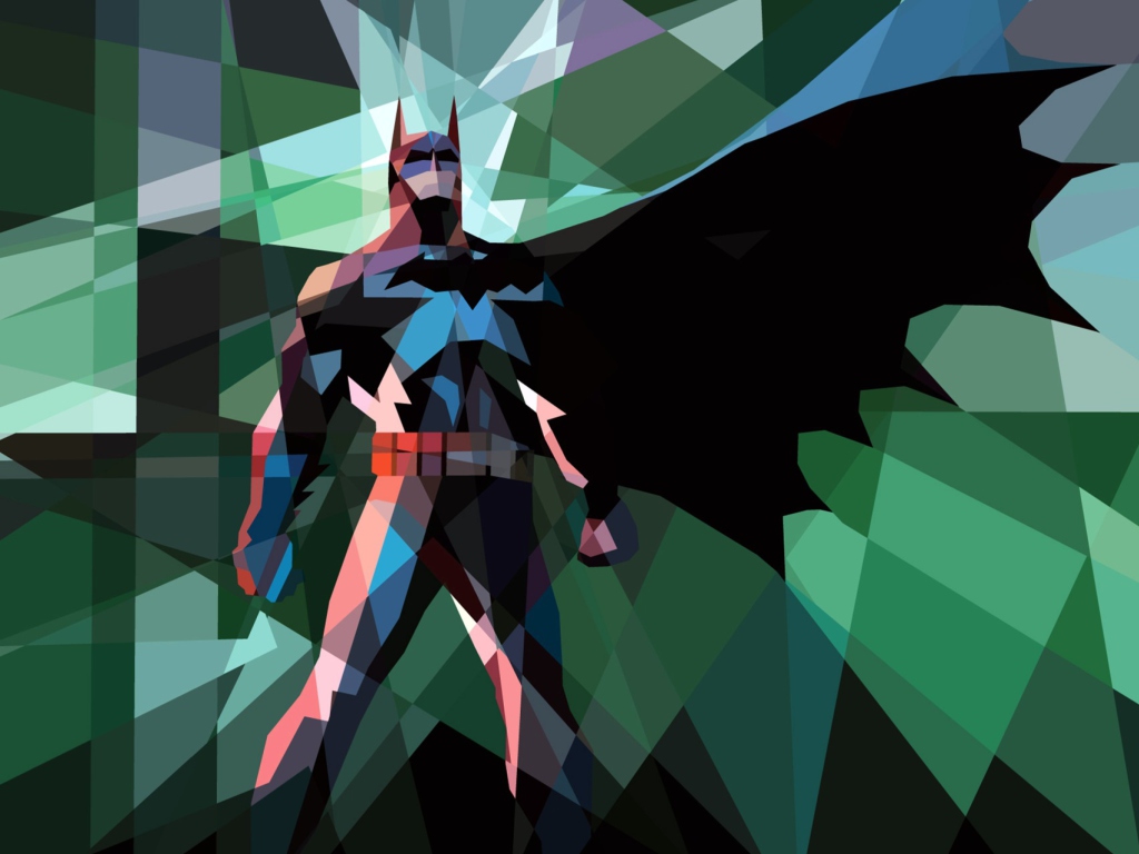 Screenshot №1 pro téma Batman Mosaic 1024x768