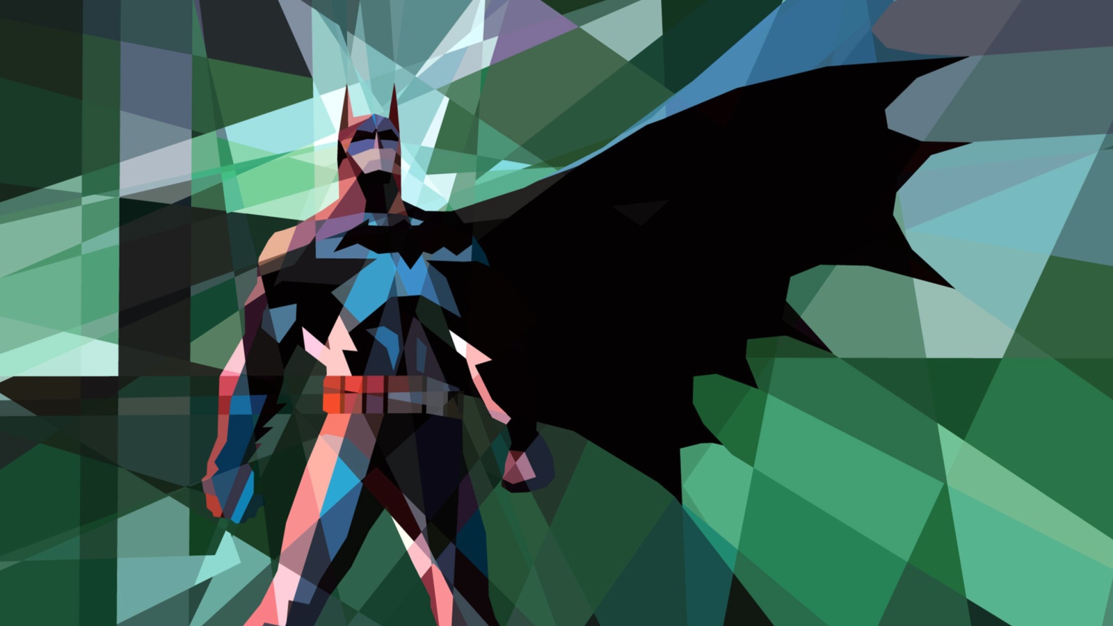Fondo de pantalla Batman Mosaic 1600x900