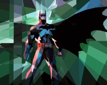 Fondo de pantalla Batman Mosaic 220x176