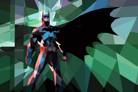 Screenshot №1 pro téma Batman Mosaic 480x320
