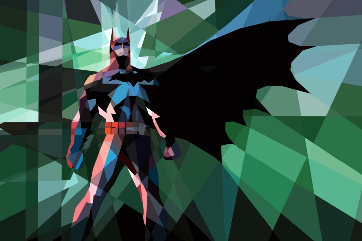 Fondo de pantalla Batman Mosaic