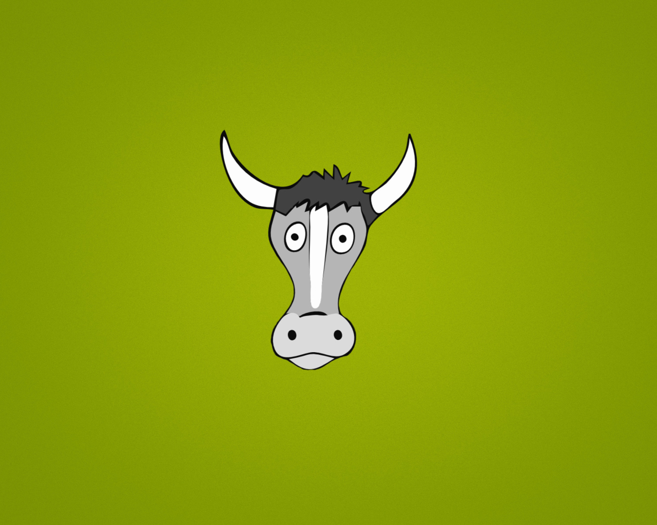 Das Cow Wallpaper 1280x1024