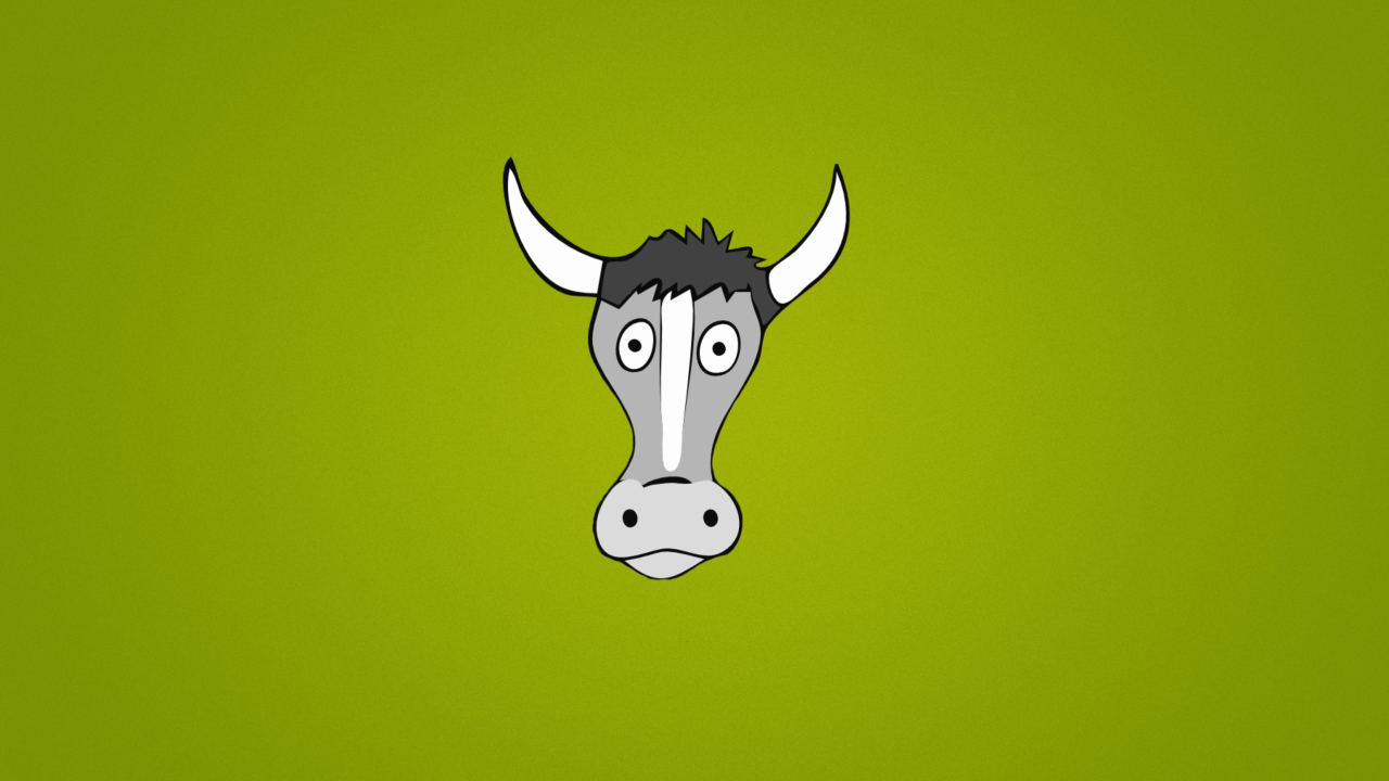 Das Cow Wallpaper 1280x720