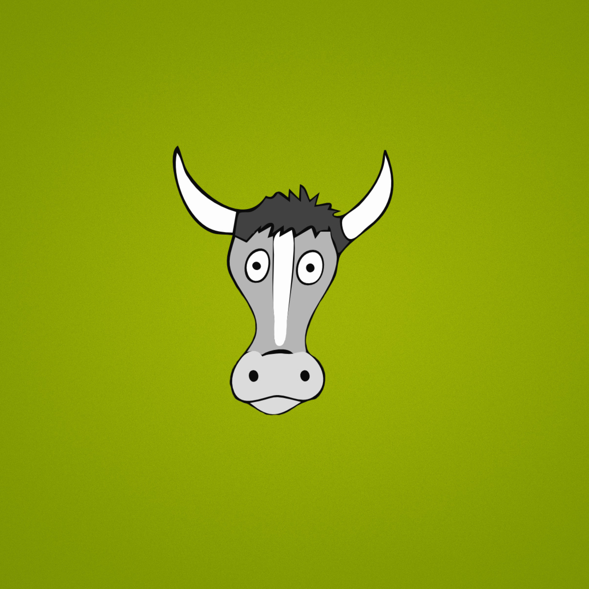 Das Cow Wallpaper 2048x2048