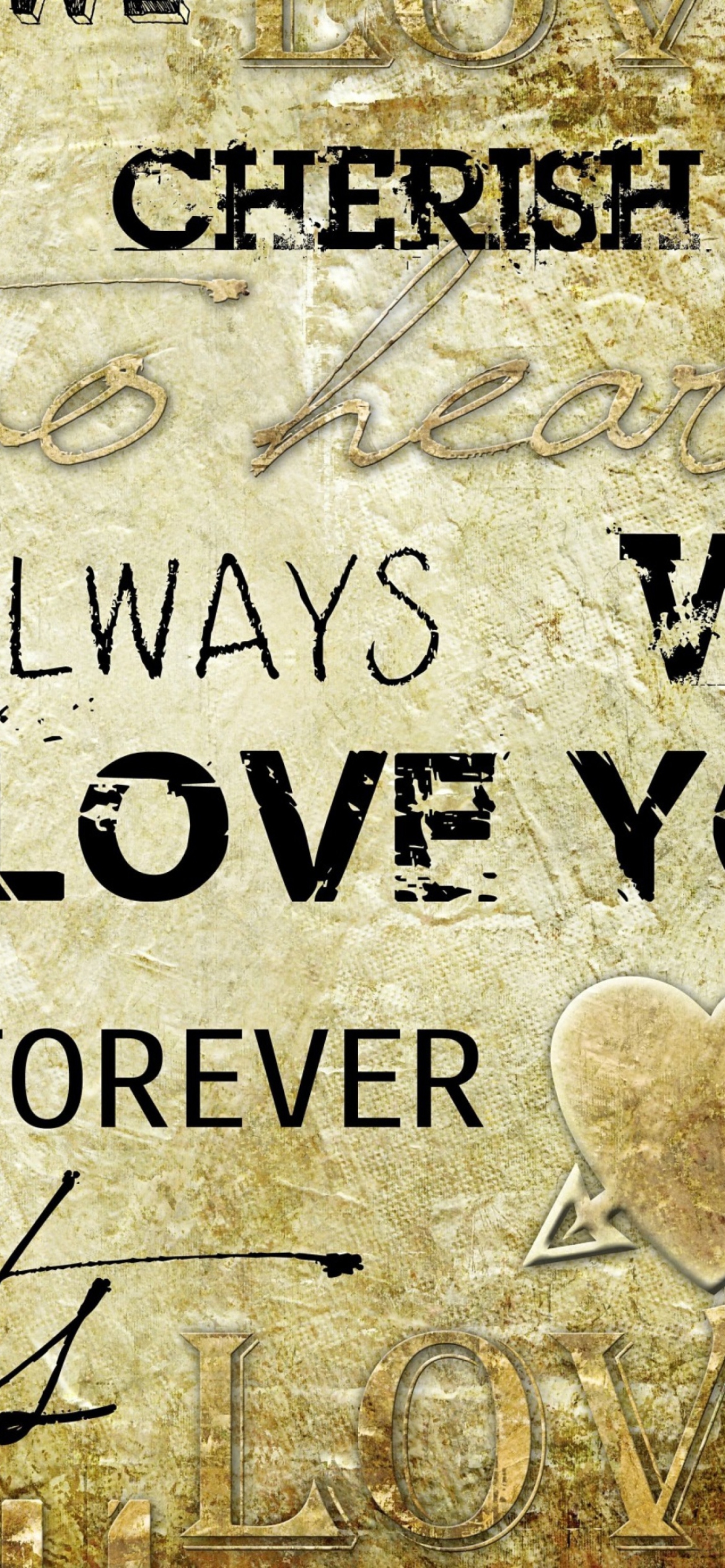 Sfondi Always Love Forever 1170x2532