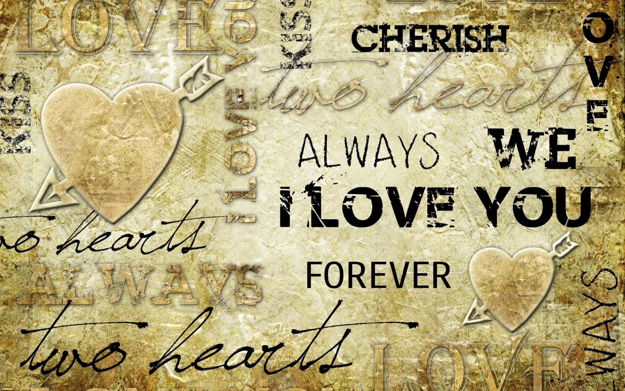 Always Love Forever wallpaper 1280x800