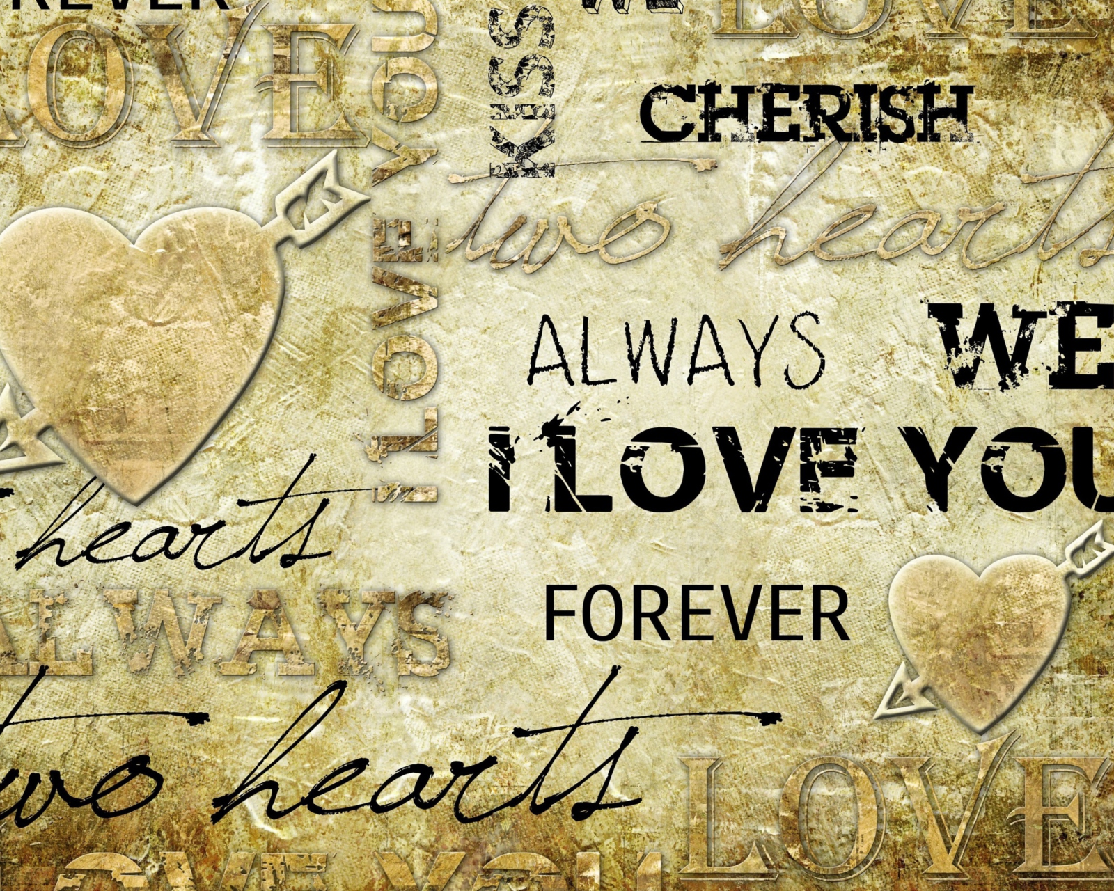 Always Love Forever wallpaper 1600x1280