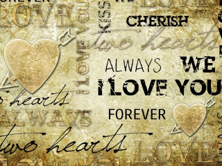 Screenshot №1 pro téma Always Love Forever 320x240