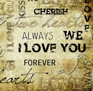 Always Love Forever - Obrázkek zdarma pro 1024x1024