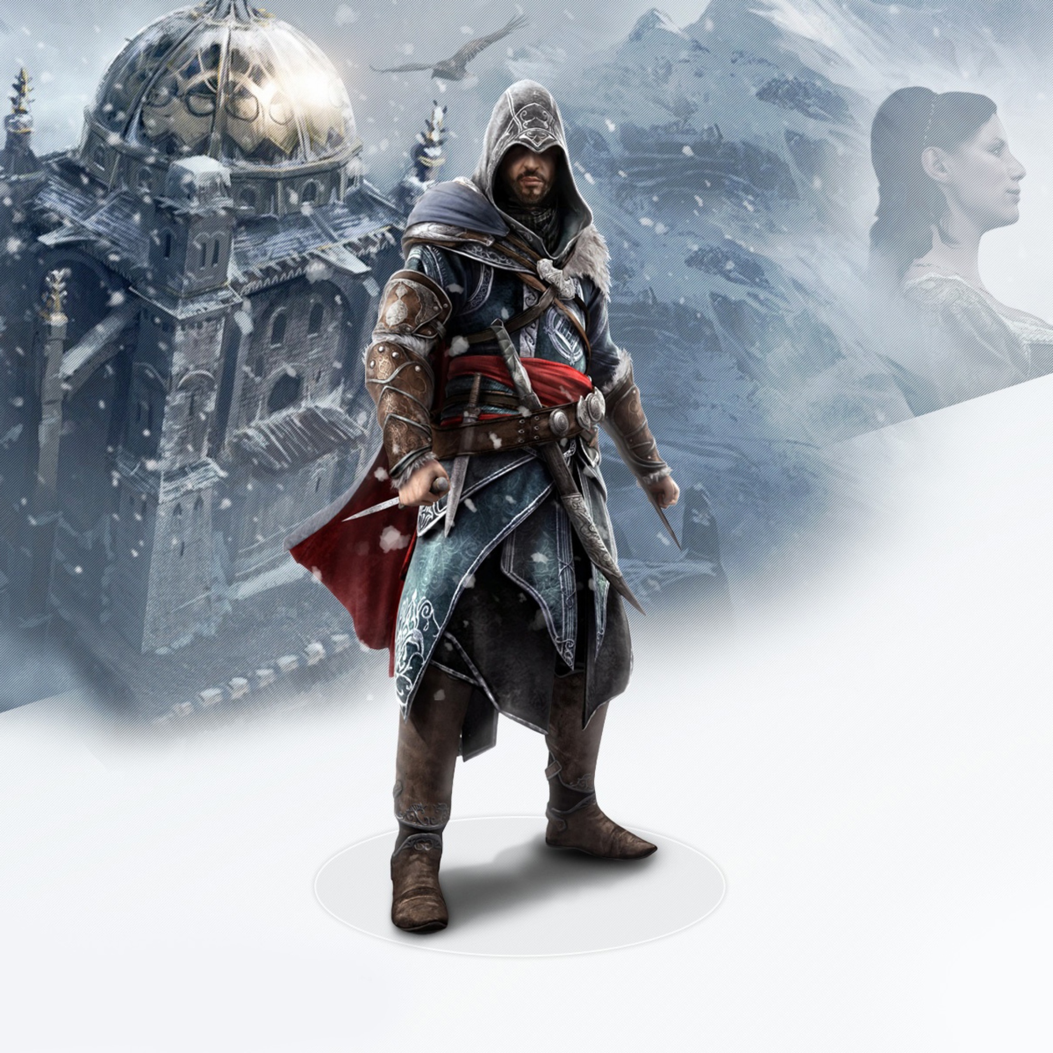 Обои Ezio Assassins Creed Revelations 2048x2048