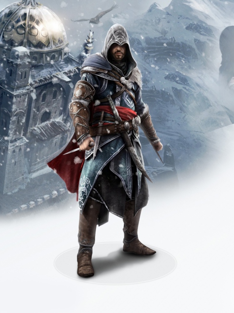 Ezio Assassins Creed Revelations wallpaper 480x640