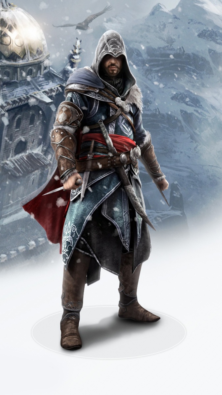 Sfondi Ezio Assassins Creed Revelations 750x1334