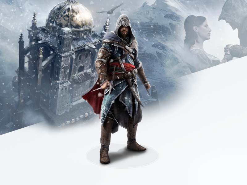 Screenshot №1 pro téma Ezio Assassins Creed Revelations 800x600