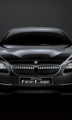 Das BMW Concept Gran Coupe Wallpaper 240x400
