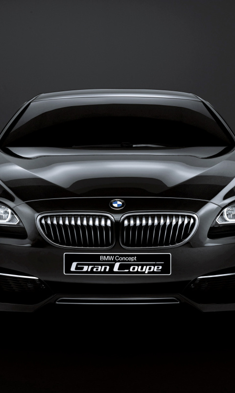 Обои BMW Concept Gran Coupe 480x800