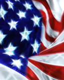 USA Flag Celebration wallpaper 128x160