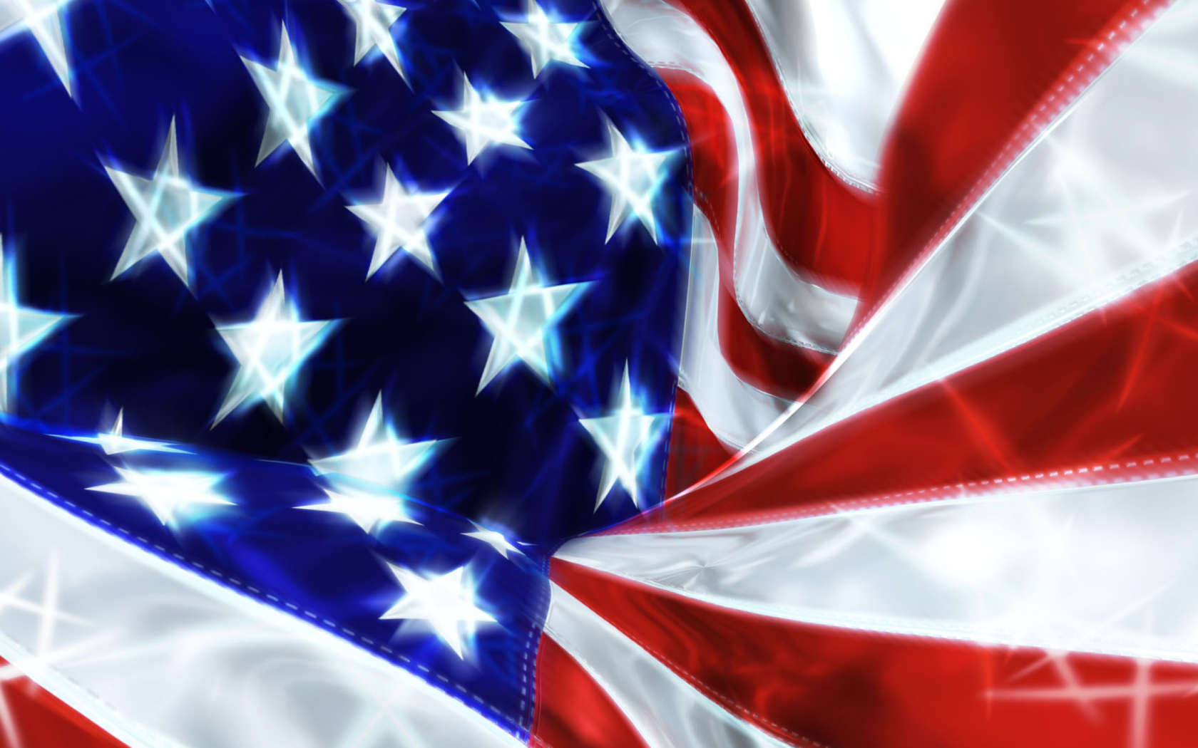 Screenshot №1 pro téma USA Flag Celebration 1680x1050