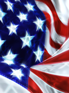 Fondo de pantalla USA Flag Celebration 240x320