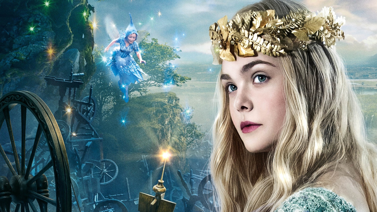 Elle Fanning As Princess Aurora wallpaper 1280x720