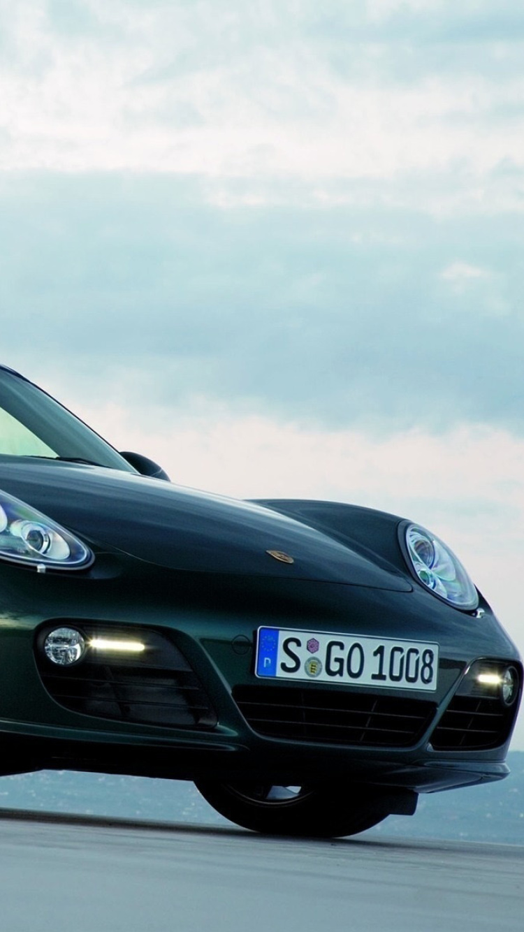 Porsche Cayman wallpaper 750x1334